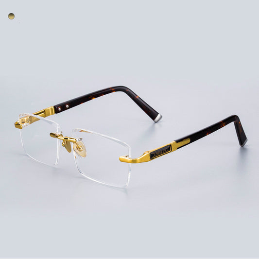 Crystal sunglasses frameless