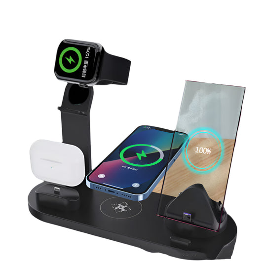 Plastic 3 In 1 Wireless Charger Stand Fast