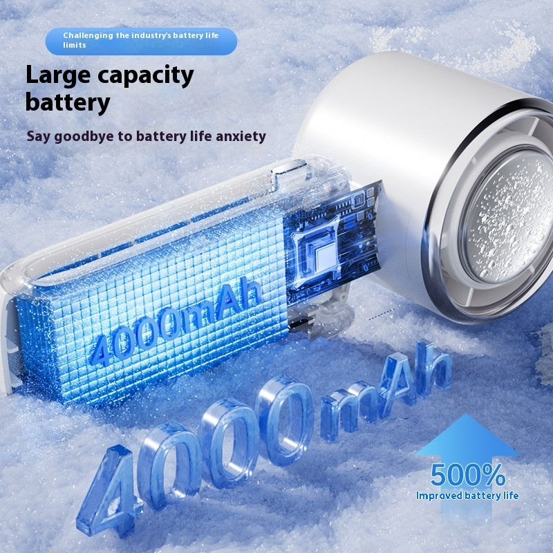 New Ice Mini Fan Portable Outdoor Hanging Neck Small Fan