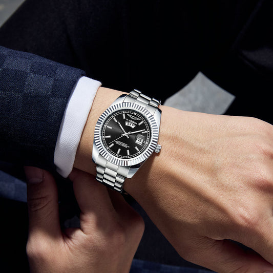 39MM Ultra-thin quartz and water proof Men's Watch