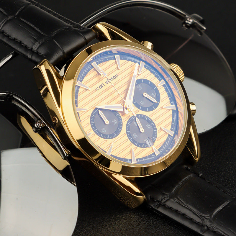 41 MM Waterproof Luminous Quartz casual Men Watch