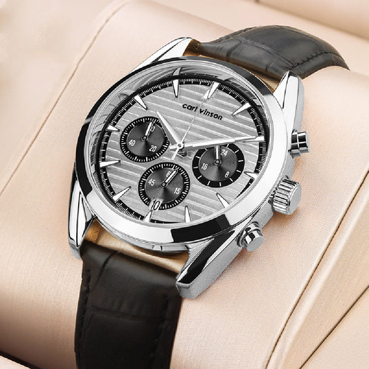 41 MM Waterproof Luminous Quartz casual Men Watch