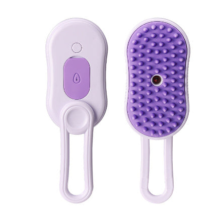 Cat Steam Brush Steamy Dog Brush 3 In 1 Electric massage